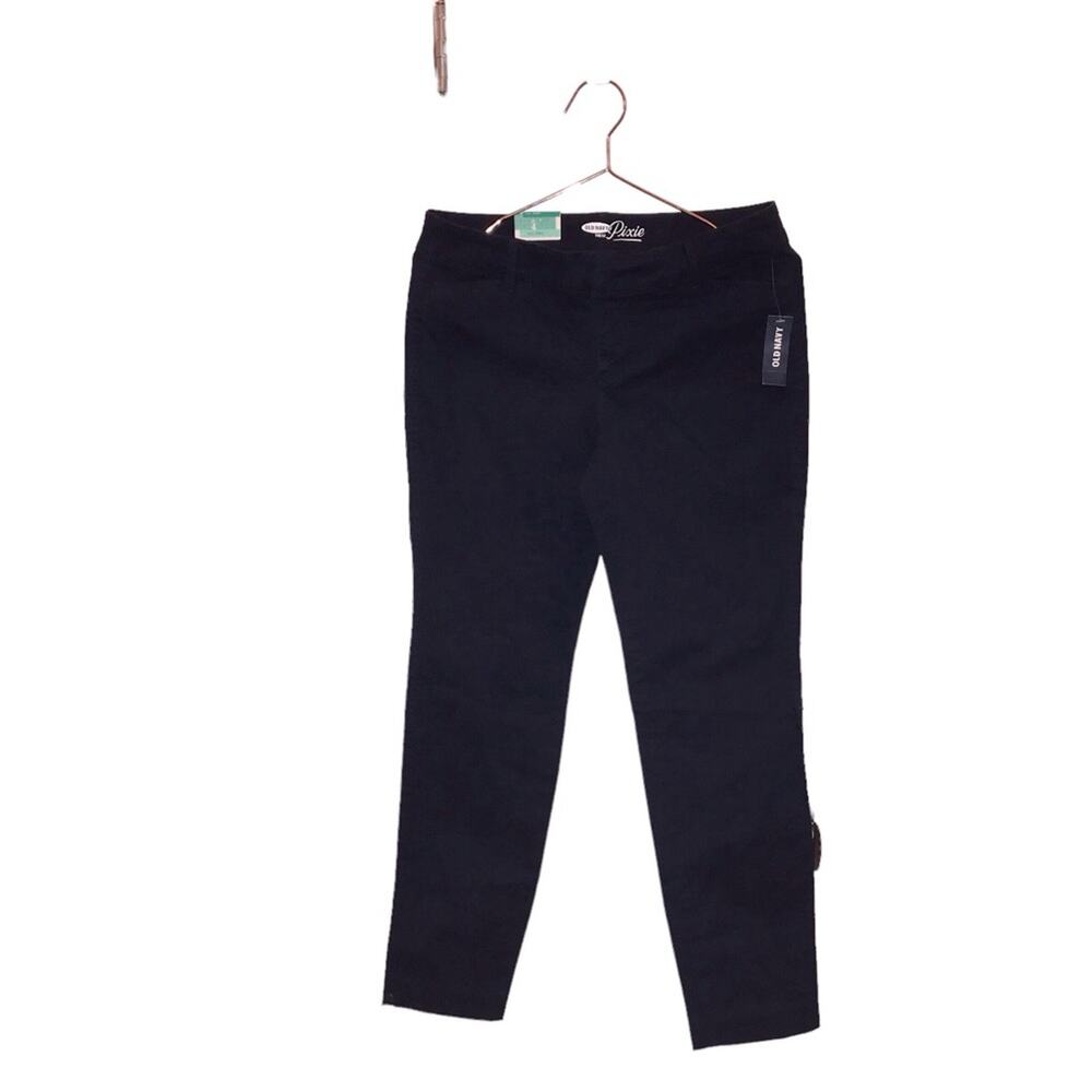 Old Navy pixie ankle length navy blue pant new with tag size 4